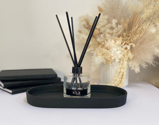 Clear/Black Reed Diffuser - Signature Collection