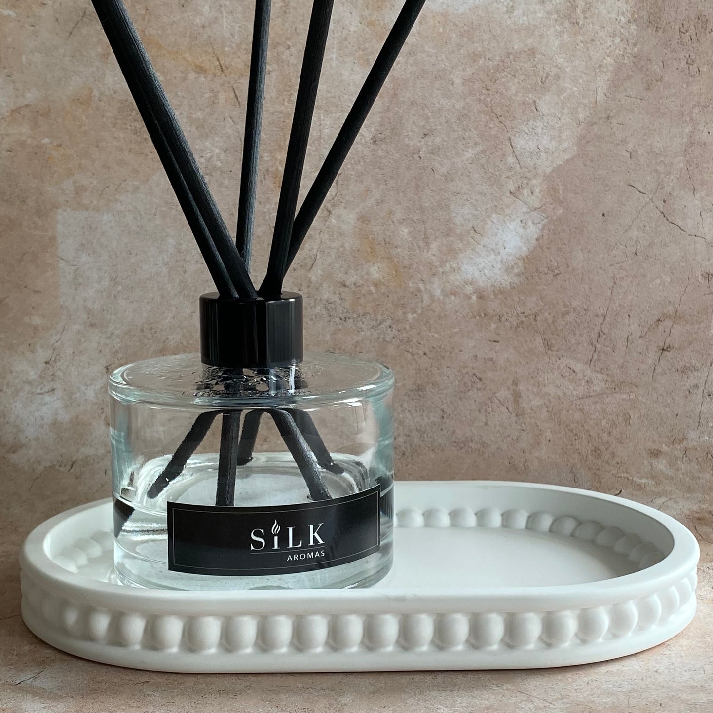 Beaded Oval Tray - Small