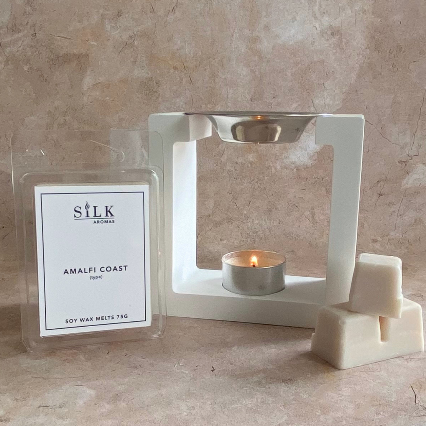 Square Ceramic Wax Melt Warmer